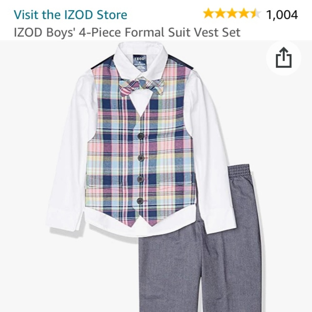 New boys size 6 (4piece set)